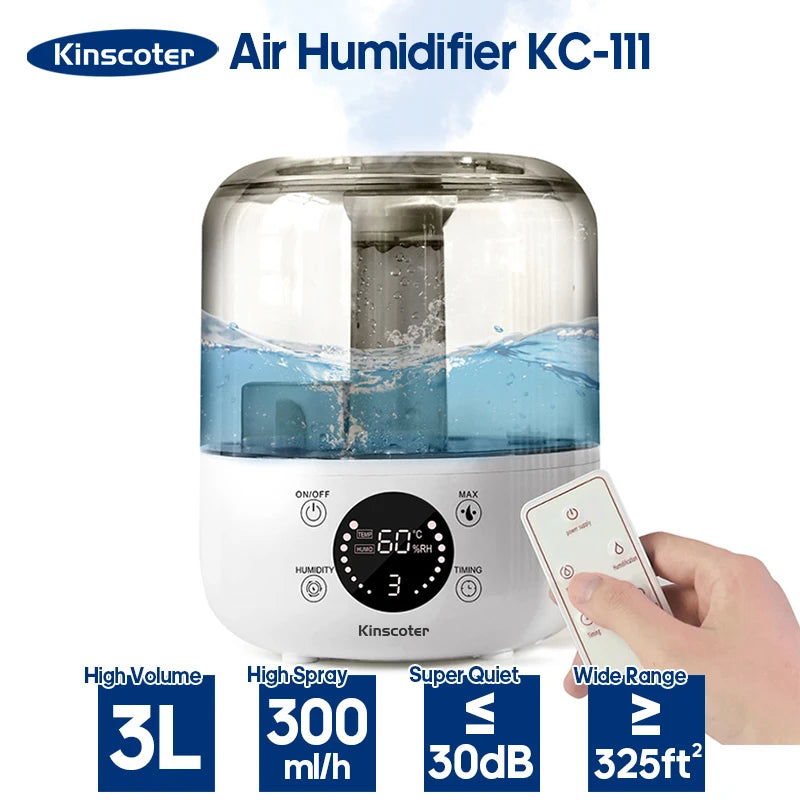 Humidificador aromas Kinscoter