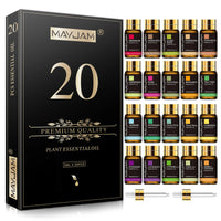 Juego 20 botellines de aceites esenciales MAYJAM para humidificadores