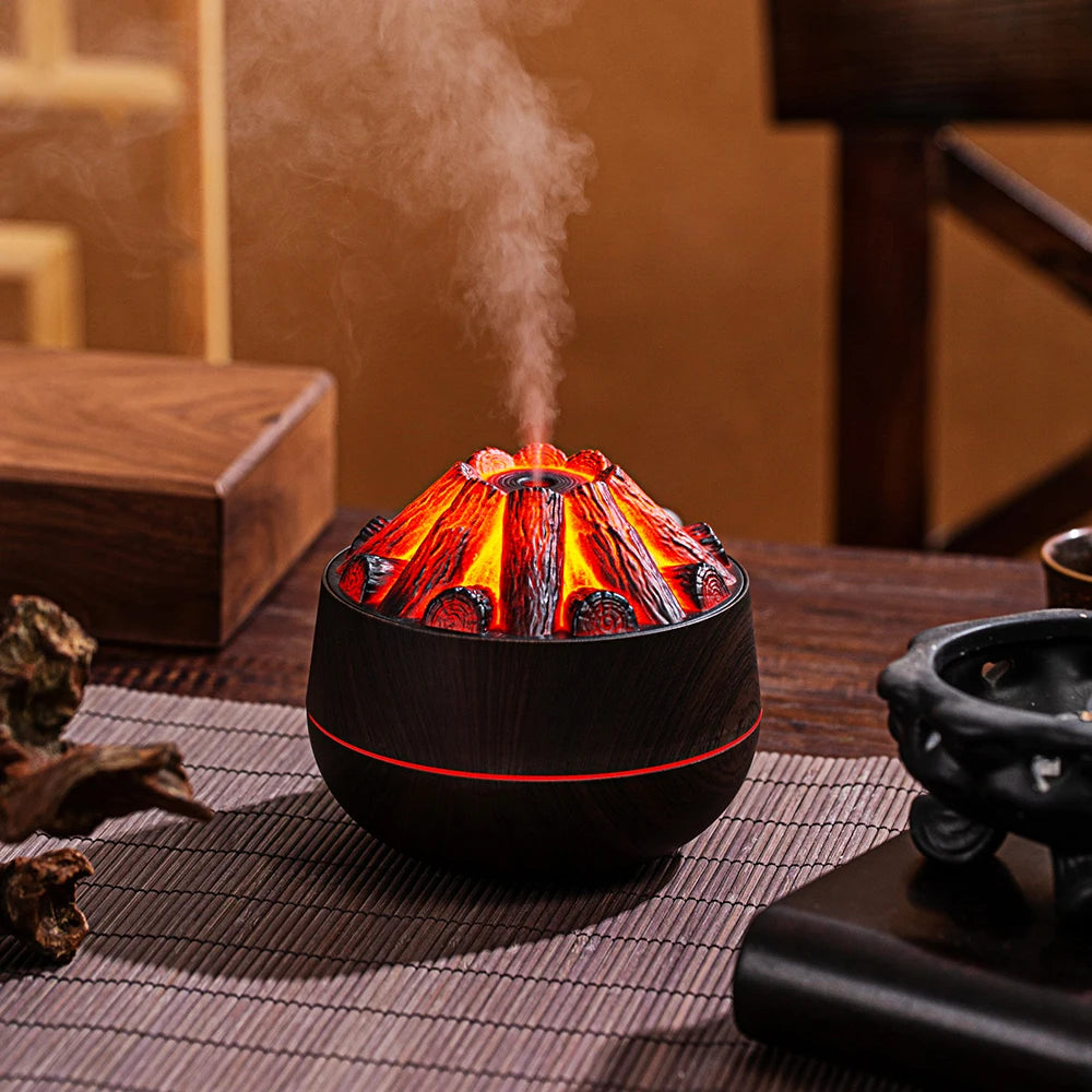 Humidificador de aromas fogata