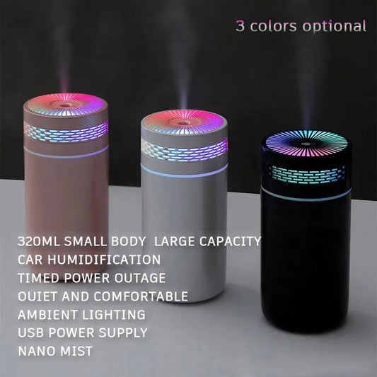 Mini LED Aroma Humidifier 